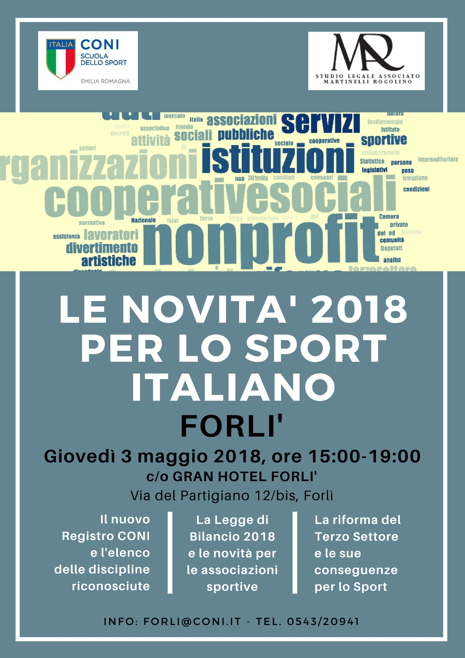 Le novità 2018 per lo sport italiano (seminario gratuito)